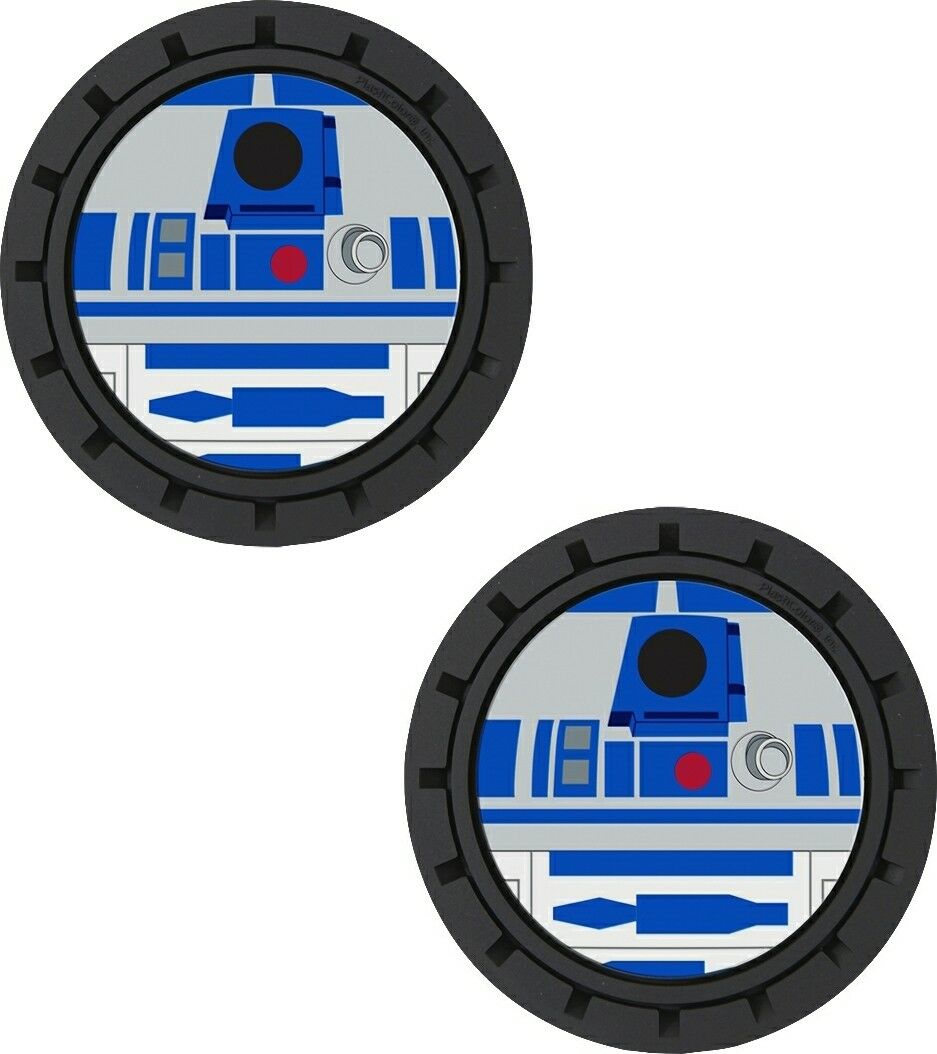 Plasticolor Star Wars R2D2 Cup Holder Coaster Inserts - Click Image to Close